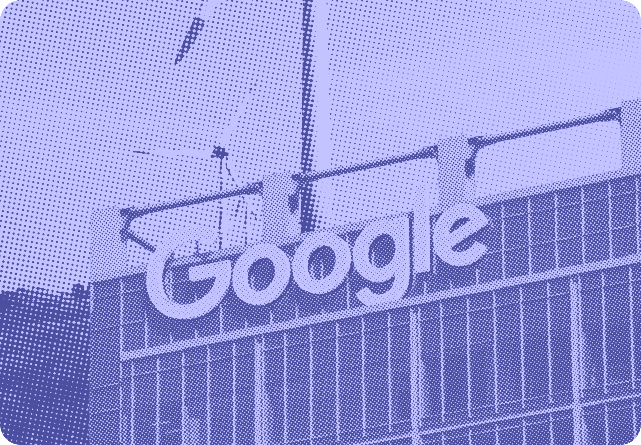 Urban skyline with tall buildings and construction crane in halftone style