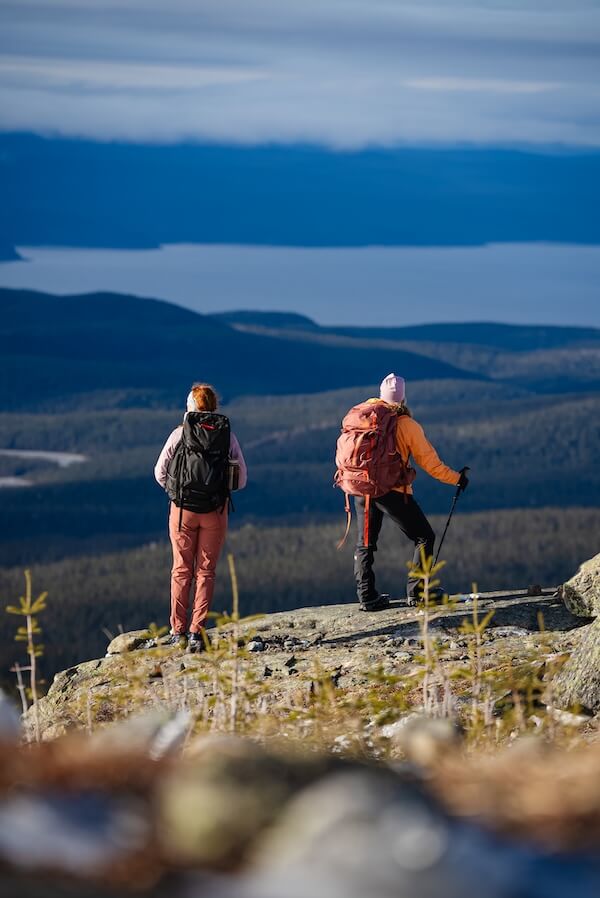 Hiking in the heart of Monts Groulx