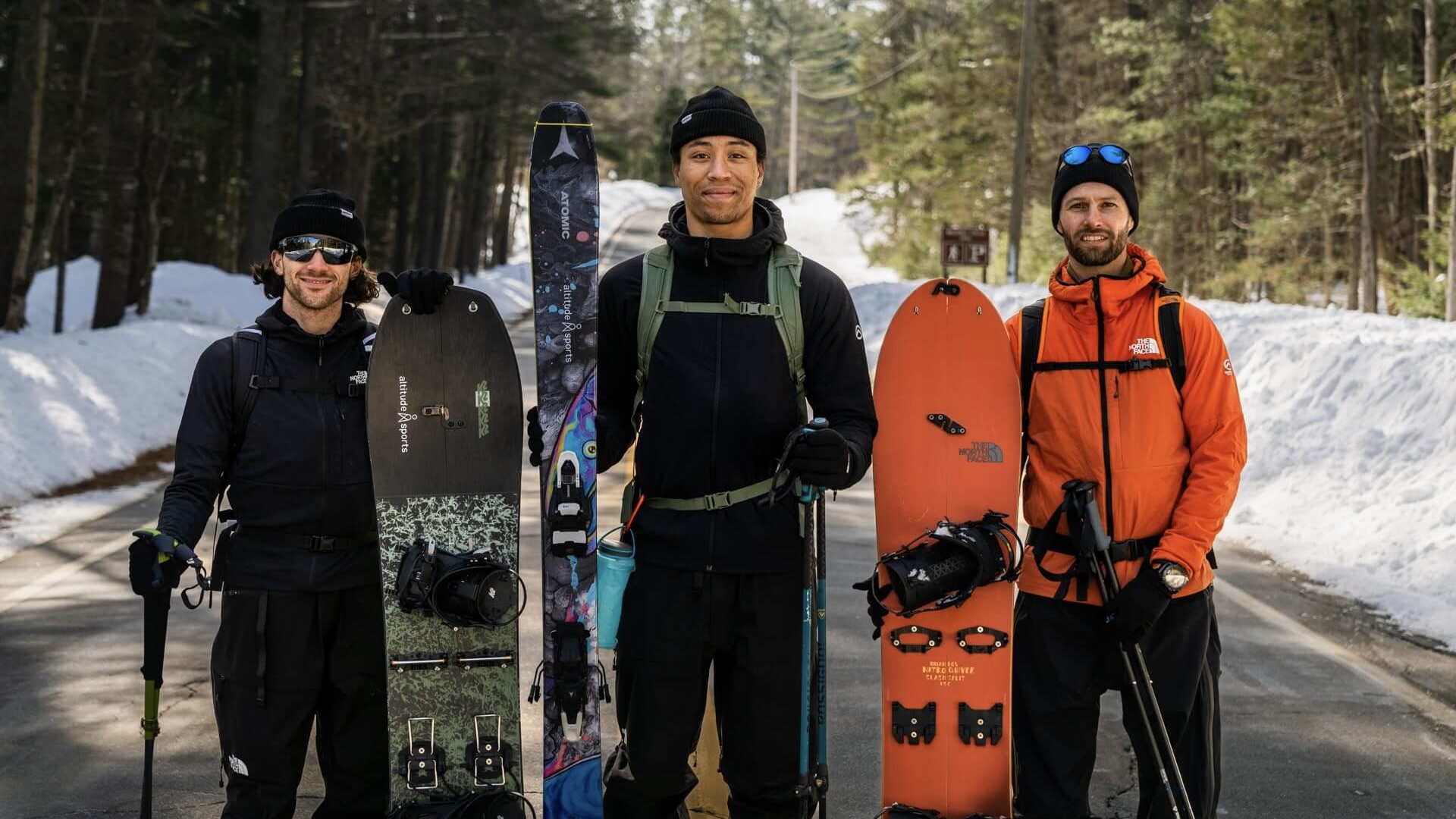Skiing in the Shadows of the Presidential Range