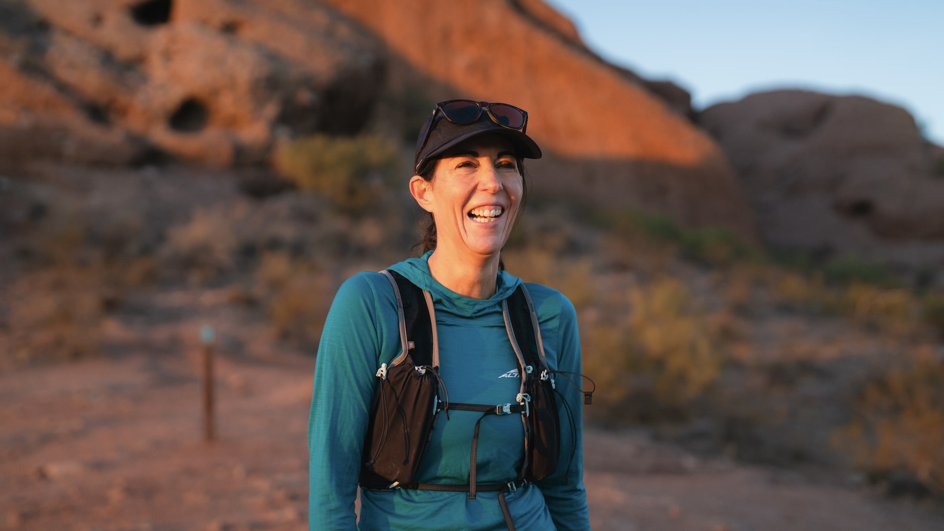 She lost her leg, than ran 104 marathons.