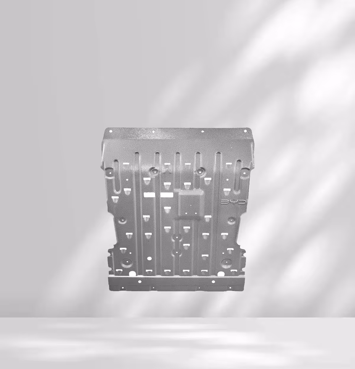 Unterfahrschutzplatte, für den Elektromotor