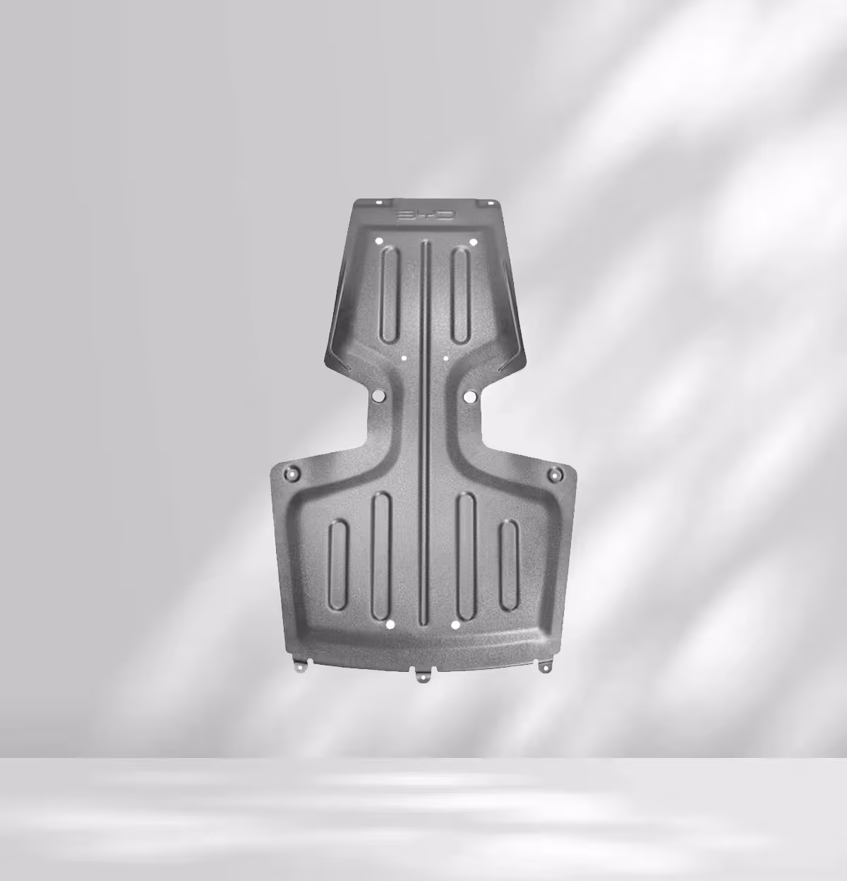 Unterfahrschutzplatte, für den Elektromotor