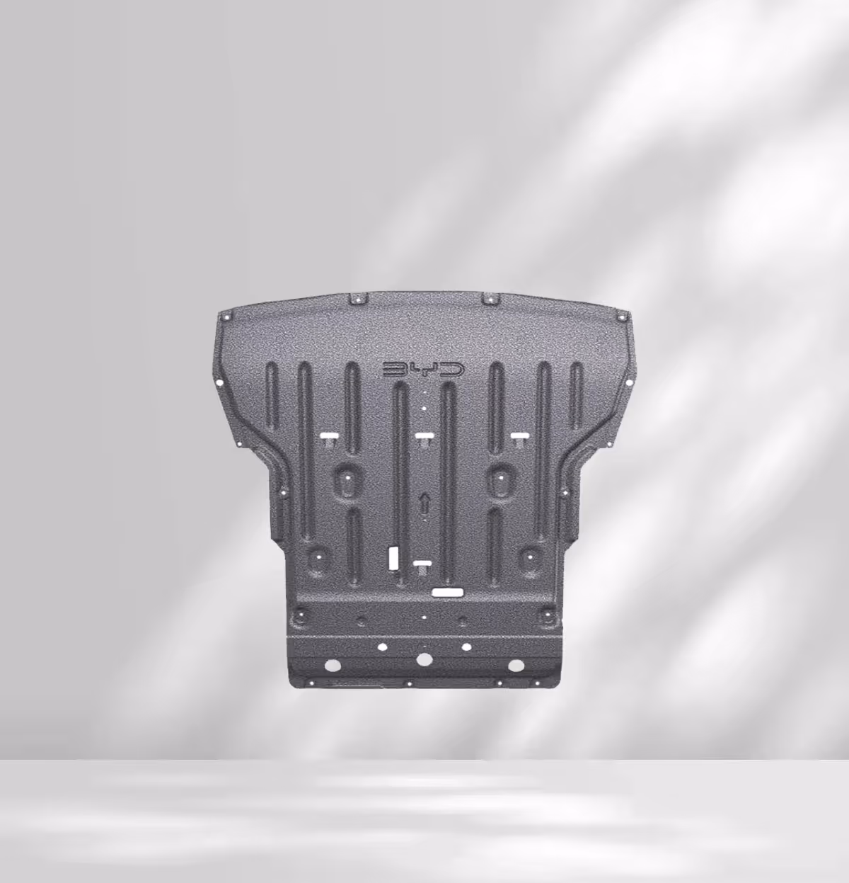 Unterfahrschutzplatte, für den Elektromotor