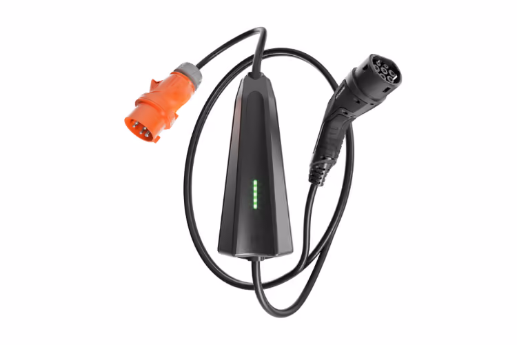 NEcharge eco Ladekabel Typ 2 auf 16 A CEE Stecker, APNE20250618