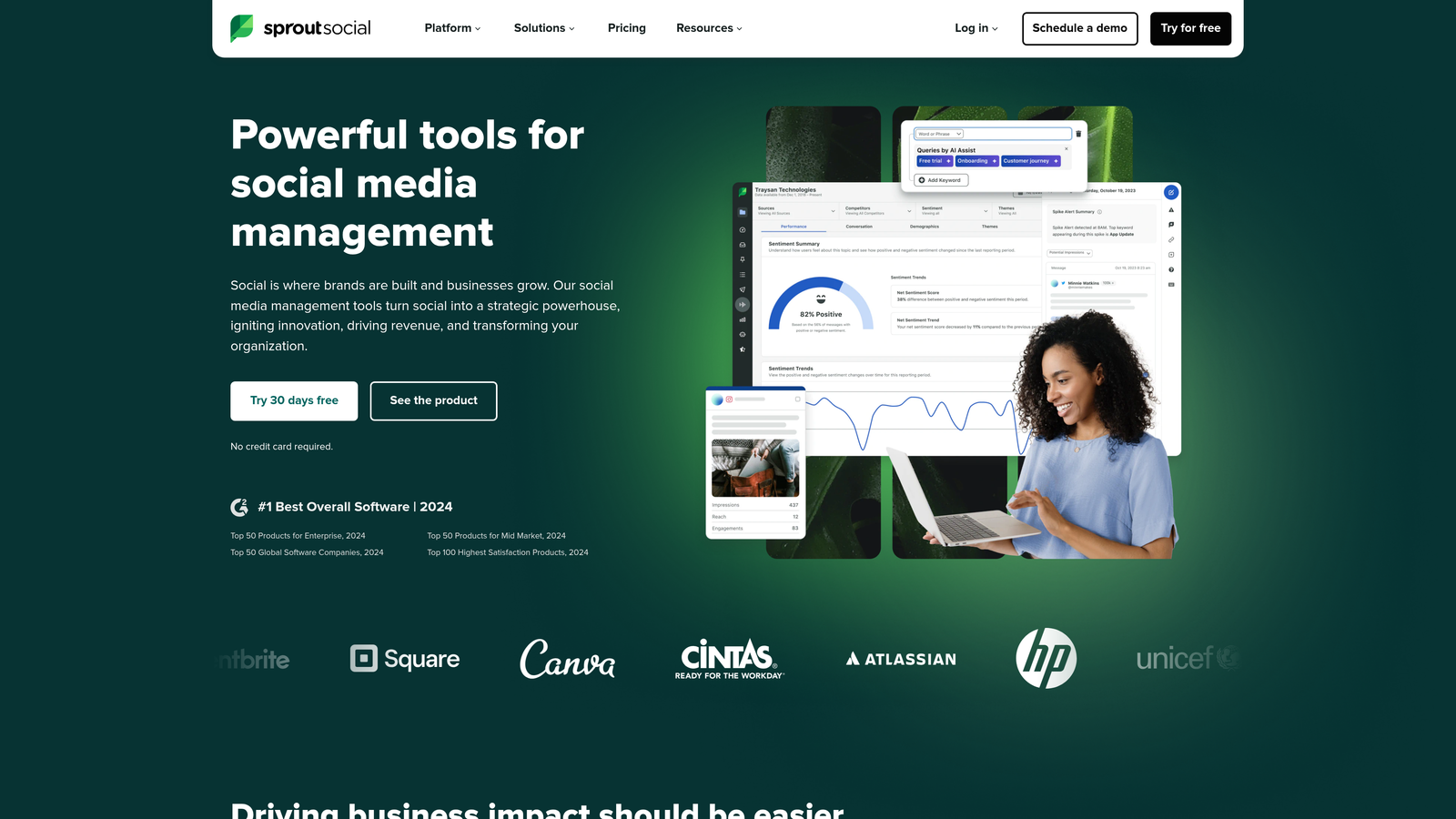 Sprout Social screenshot