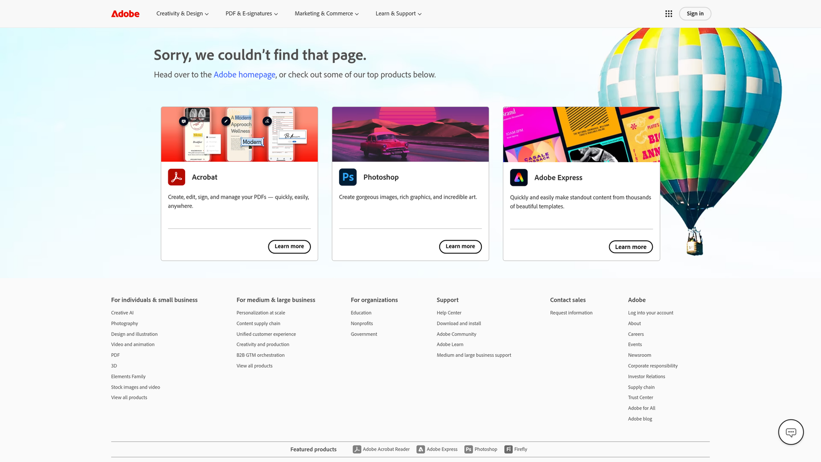 Adobe Analytics screenshot