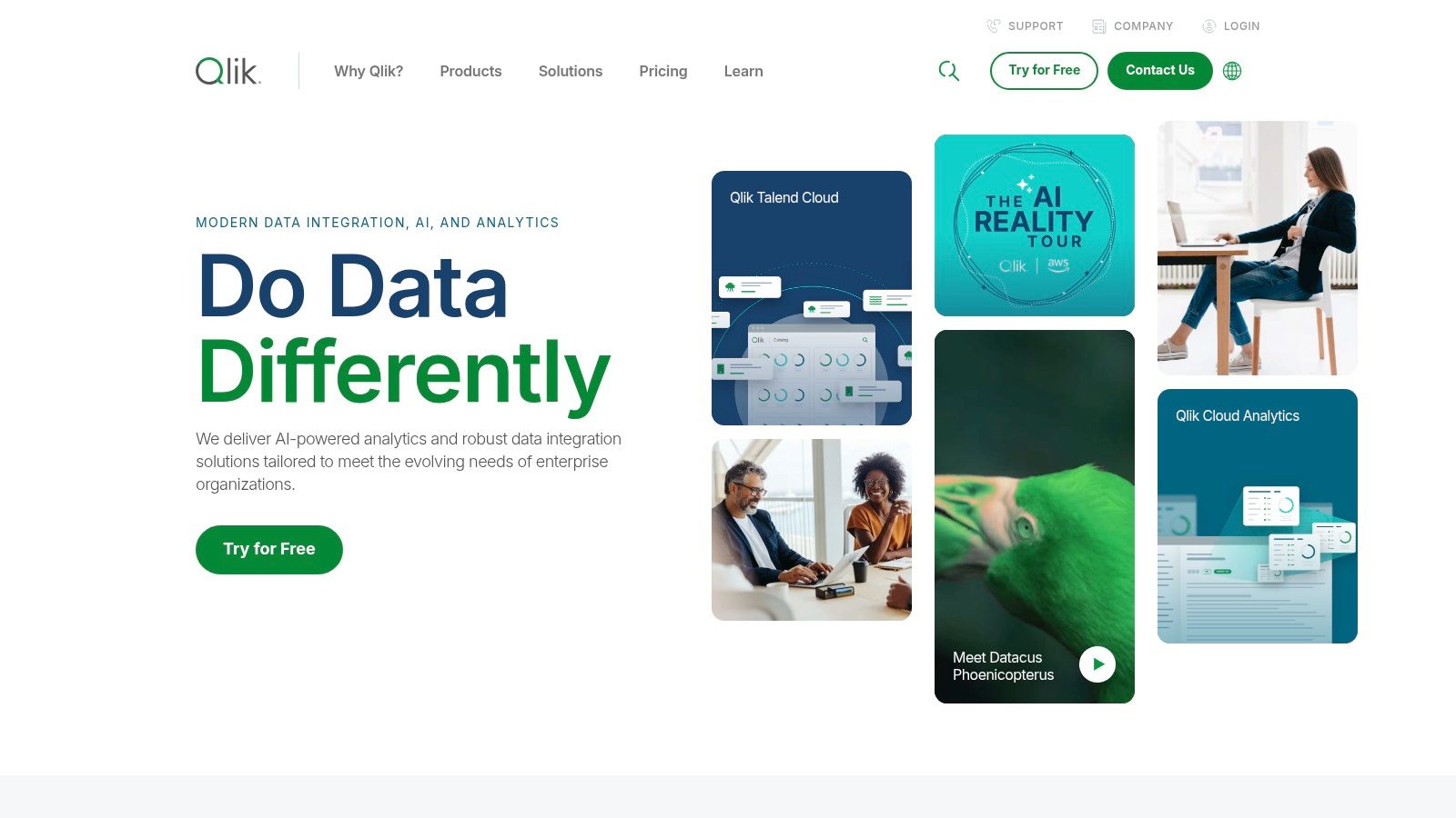 Qlik Cloud Analytics