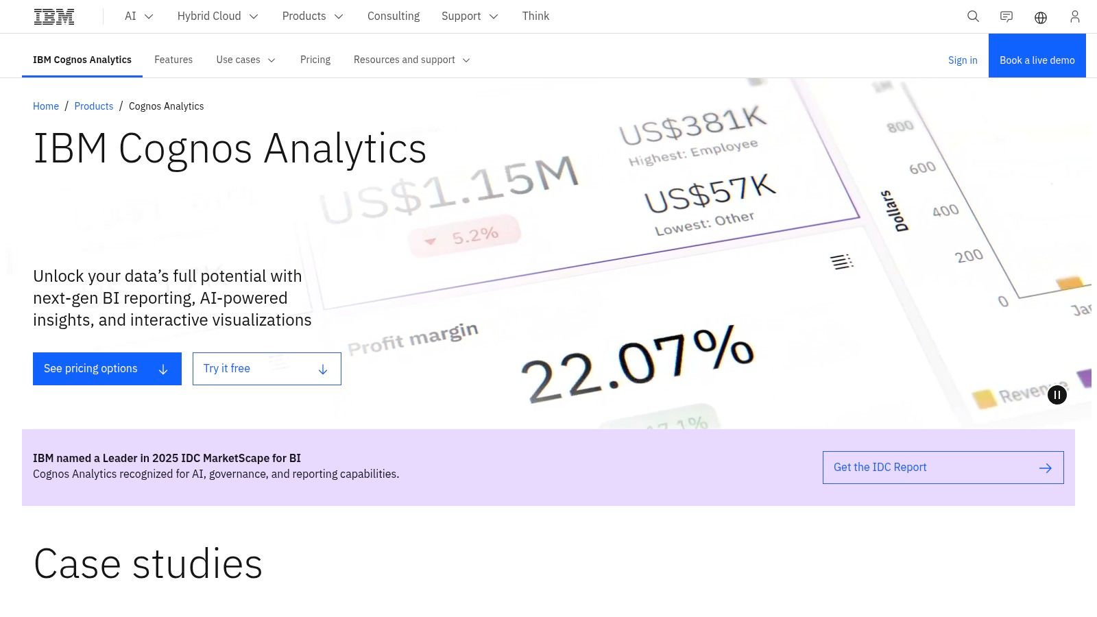 IBM Cognos Analytics