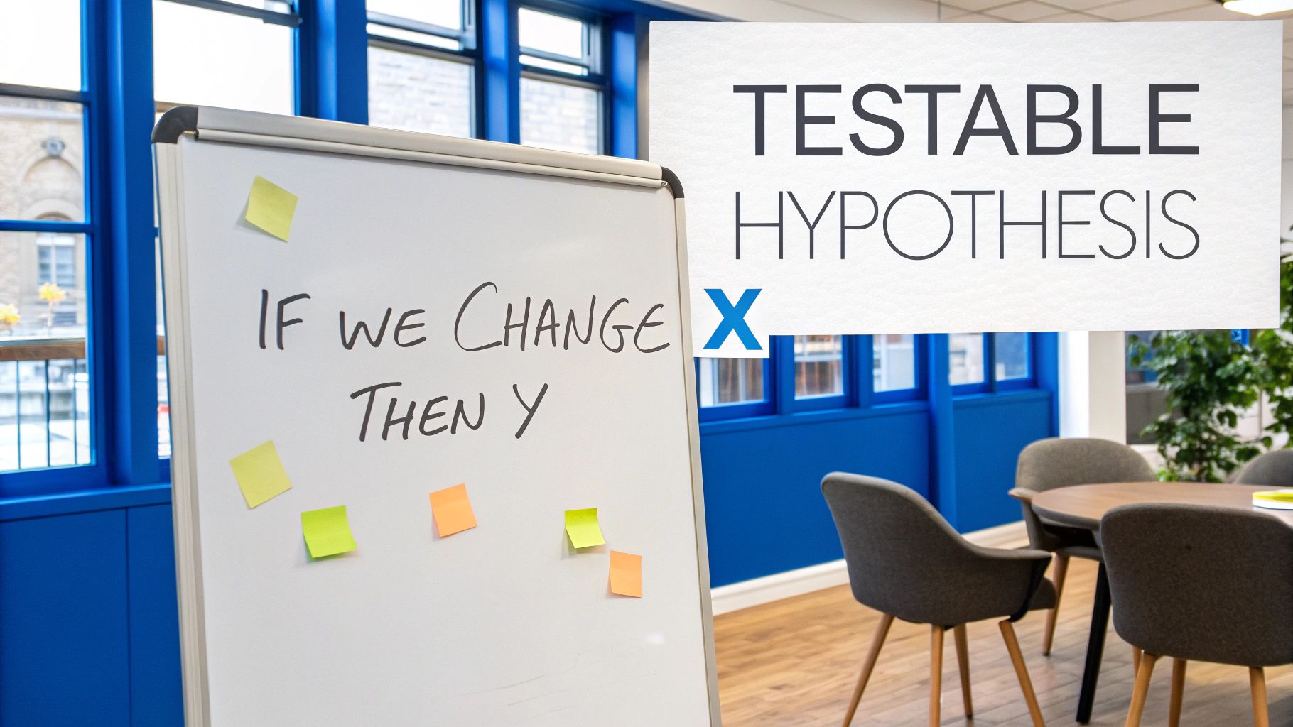 A graph showing a positive upward trend, symbolizing successful CRO experiments and growth.