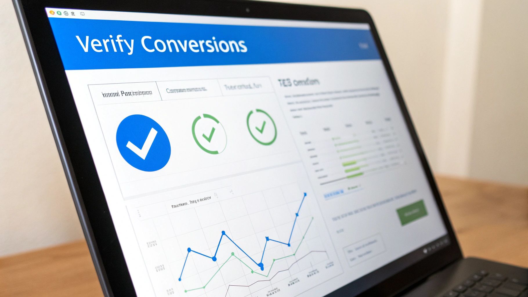 A screenshot of the Google Ads interface showing conversion tracking diagnostics.