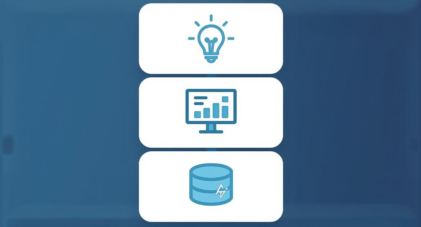 Infographic about data visualisation dashboards