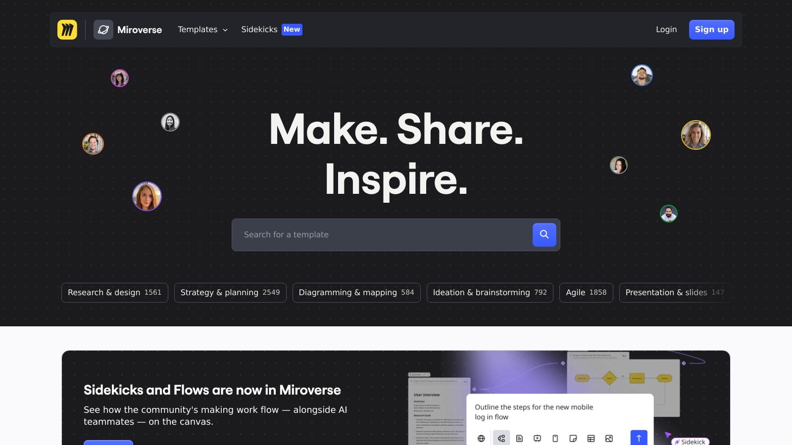 Miro Templates and Miroverse
