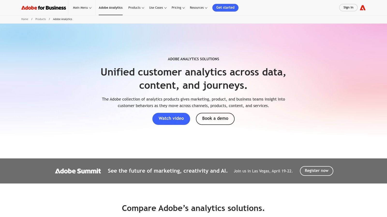 Adobe Analytics (Adobe Experience Cloud)