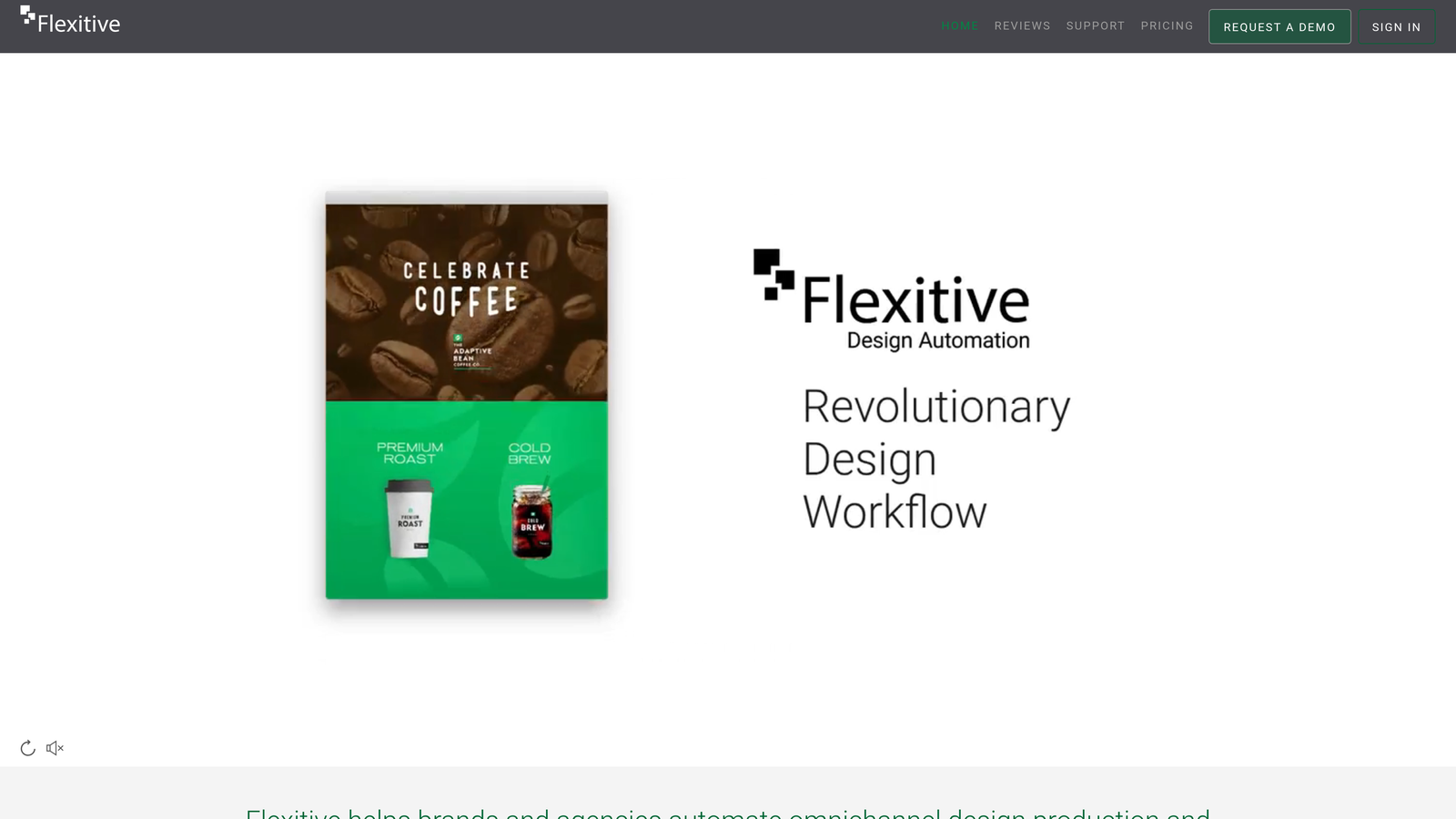 Screenshot of Flexitive website