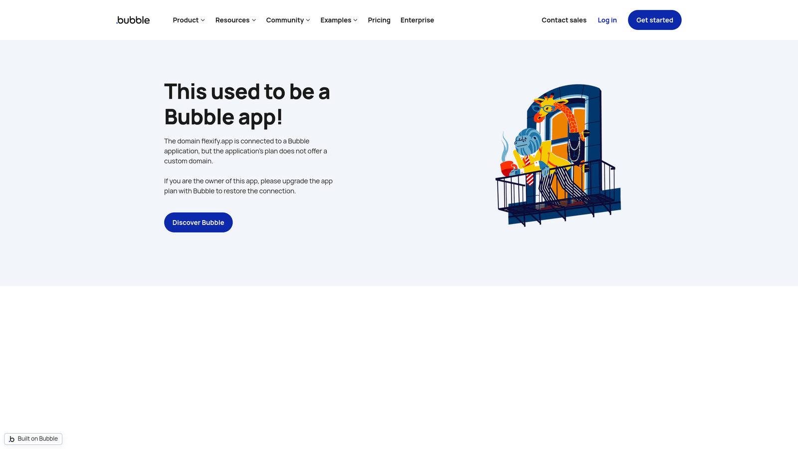 Screenshot of Flexify website