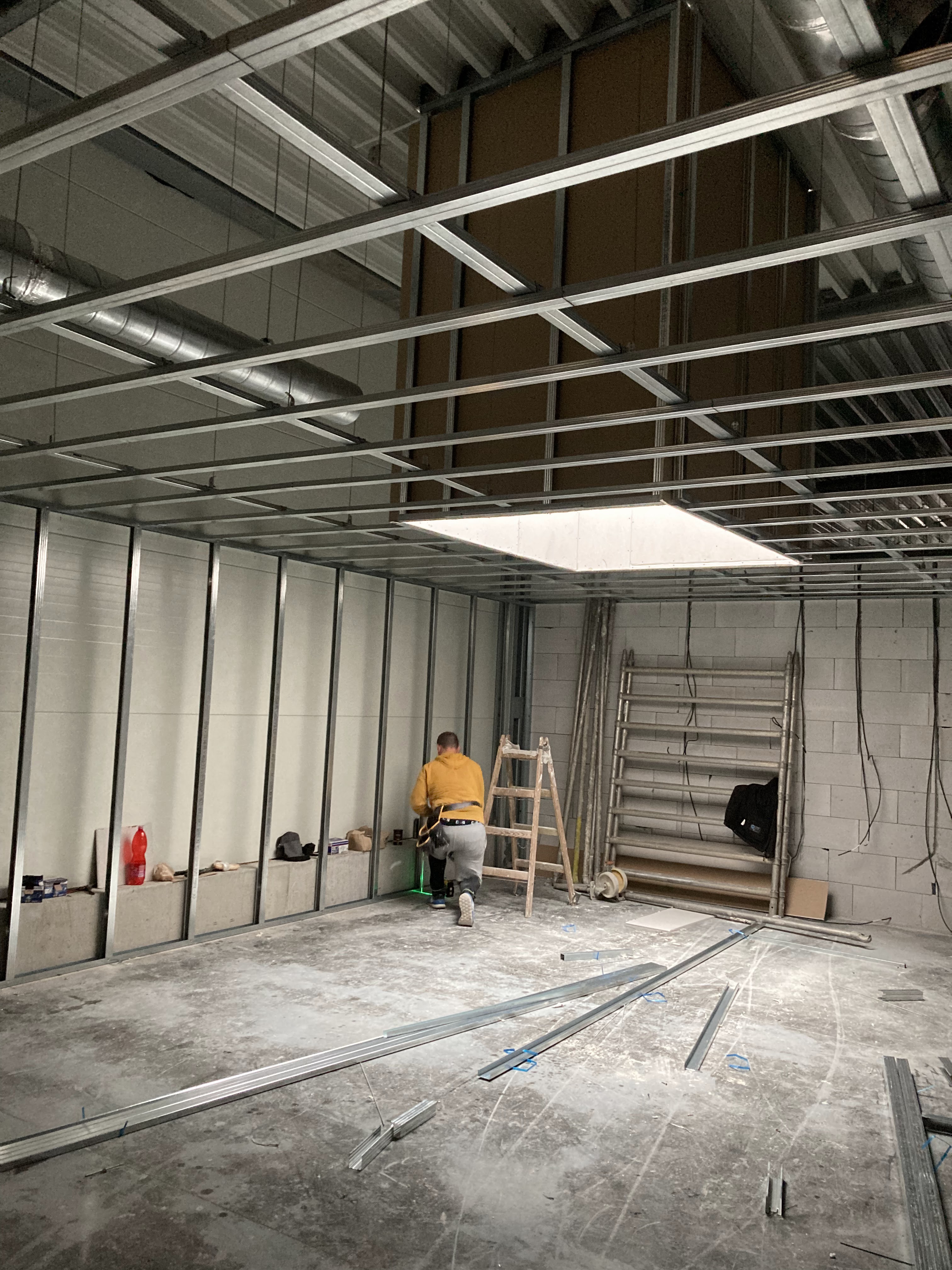 SDK podhled včetně světlíku.