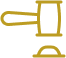king and graido low gavel vector