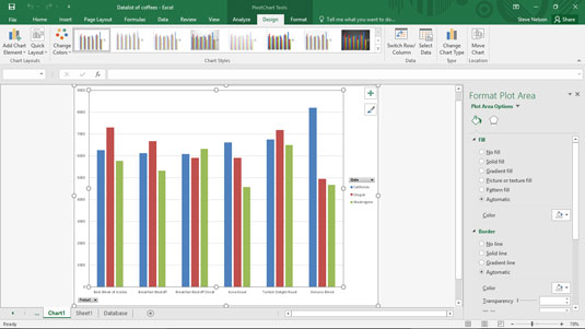 Add fill colors for a plot area here.