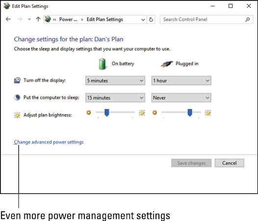 Further power management modifications.