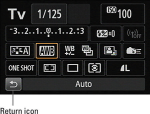 Figure 2: The active option appears highlighted.