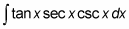 A trigonometric function that cannot be integrated.