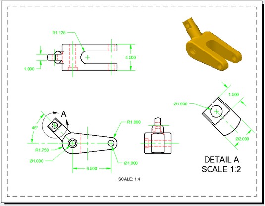 AutoCAD drawing