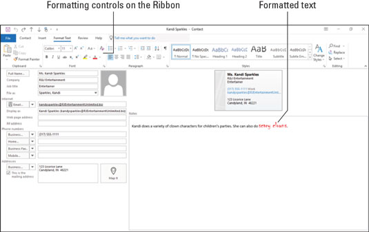 outlook-notes