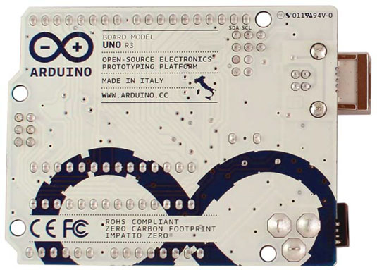 Arduino Uno back