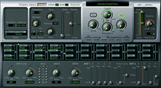 EXS24 Sampler Logic Pro X