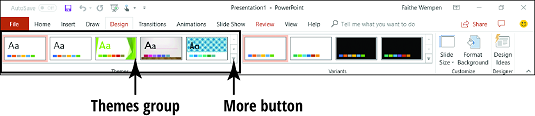 PowerPoint theme