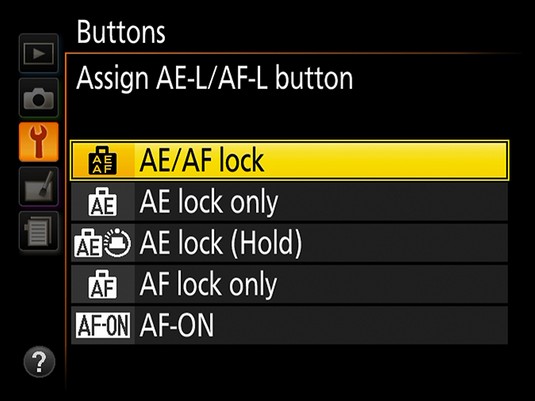 Nikon D3500 viewfinder functions