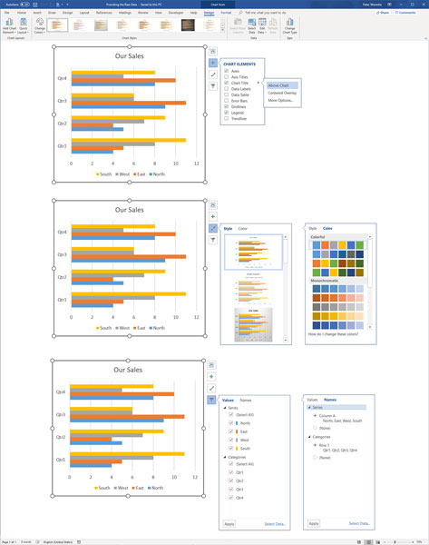 changing charts in Office