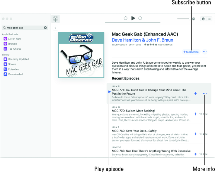 Mac Geek Gab podcast