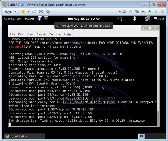 Nmap Kali Linux