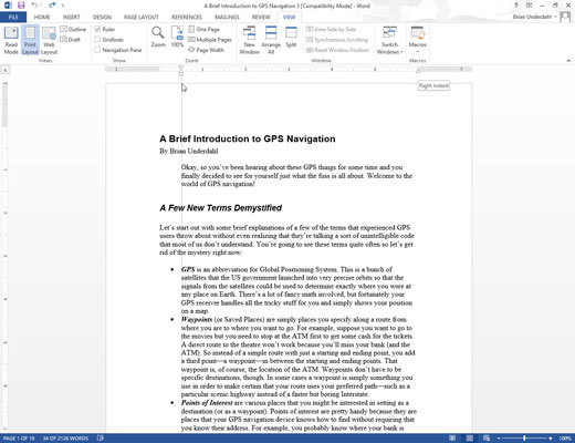 Move the mouse pointer over the Left Indent icon on the Ruler (the top icon), hold down the left mouse button, and drag (move) the mouse to the right to adjust the left paragraph margin.