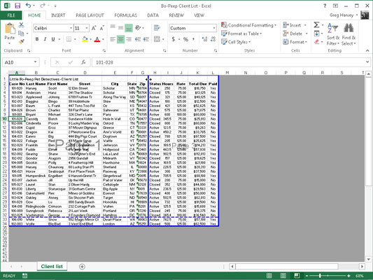 Position the mouse pointer somewhere on the page break indicator; when the pointer changes to a double-headed arrow, drag the page indicator to the desired column or row and release the mouse button.