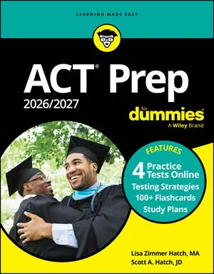 ACT Prep 2026/2027 For Dummies book cover