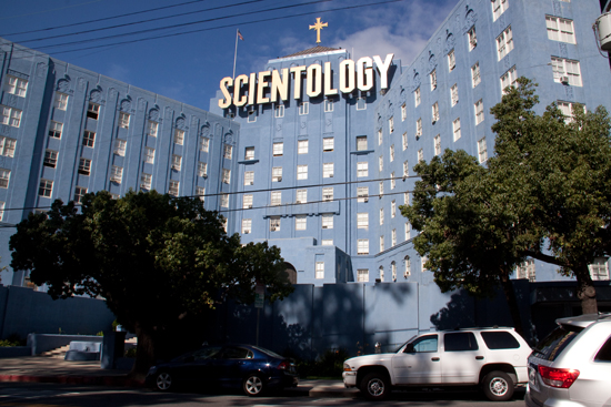 The Church of Scientology building (known as
