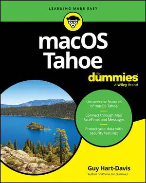 macOS Tahoe For Dummies book cover
