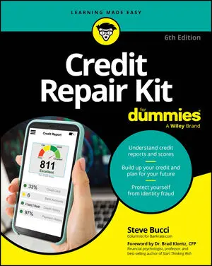 Credit Repair Kit For Dummies, 6th Edition book cover