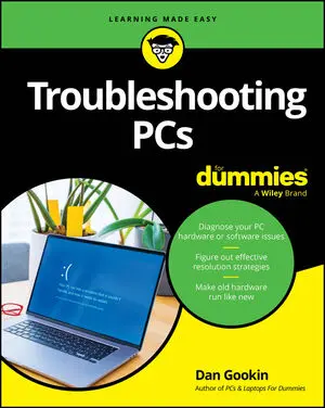 Troubleshooting PCs For Dummies book cover