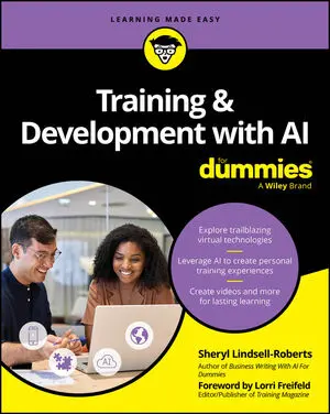 Training and Development with AI For Dummies book cover