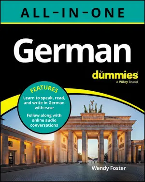 German All-In-One For Dummies (with audio online!), 2nd Edition book cover