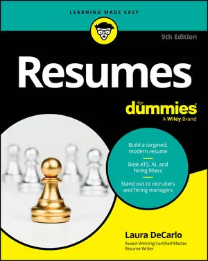 Resumes For Dummies, 9th Edition book cover