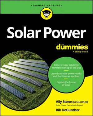 Solar Power For Dummies, 3rd Edition book cover