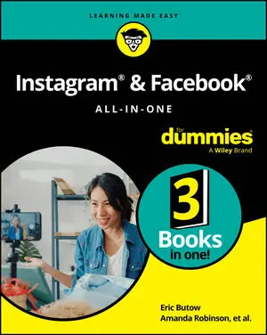 Instagram & Facebook All-in-One For Dummies book cover