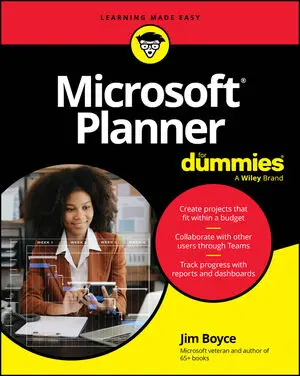 Microsoft Planner For Dummies book cover