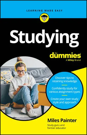 Studying For Dummies book cover