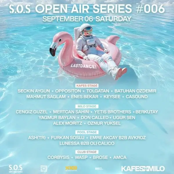 sos-open-air-series-006-lastdance-live-music-in-istanbul-at-kafes-x-milo-saturday-september-6-2025