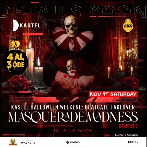 kastel-istanbul-halloween-weekend-beatgate-takeover-chapter-2-madness-masquerade-saturday-november-1-2025